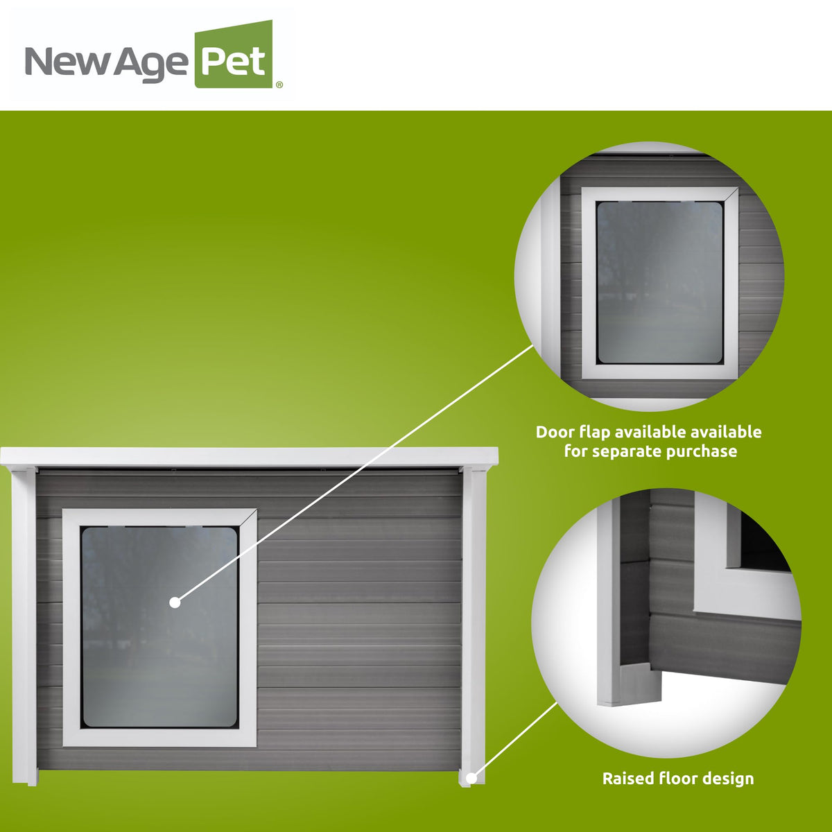 X-Large Grey Dog House G6844