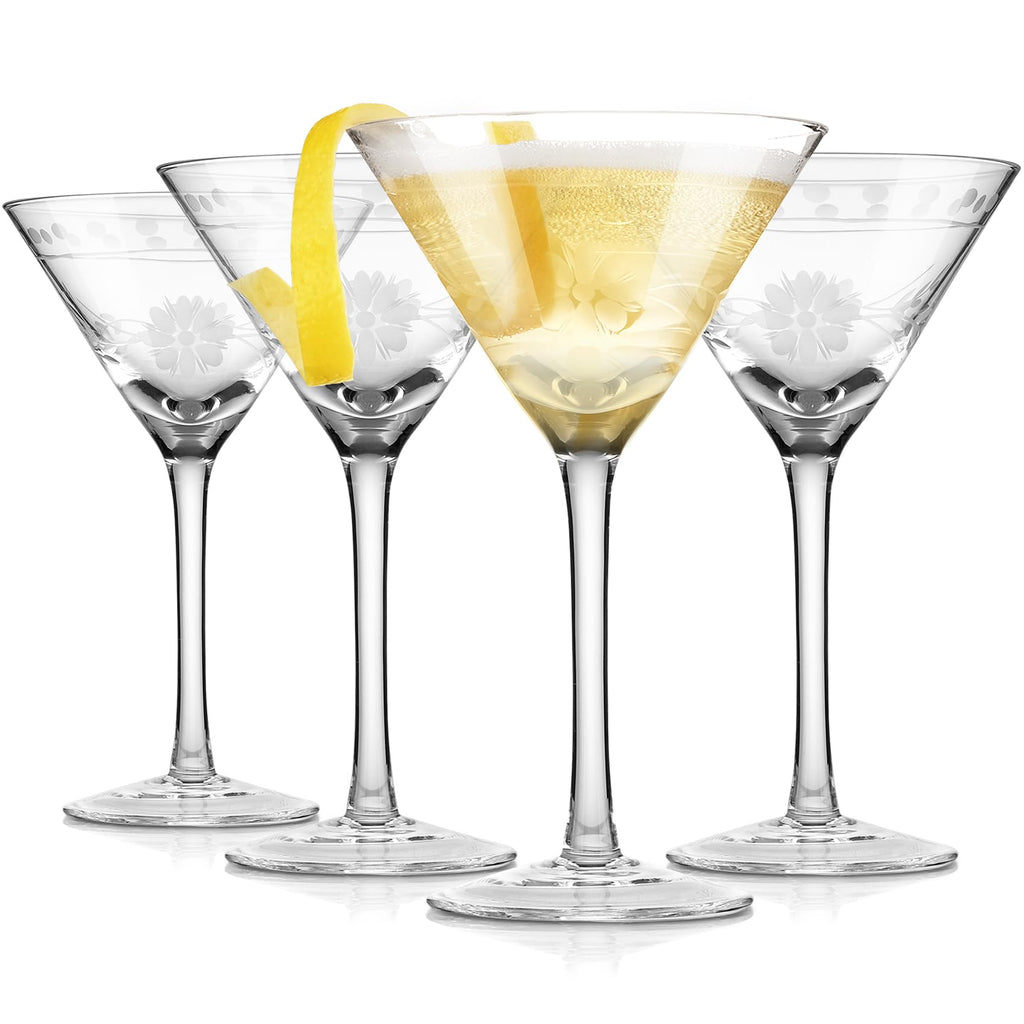 9.6 oz Martini Glasses Set of 4 C48364