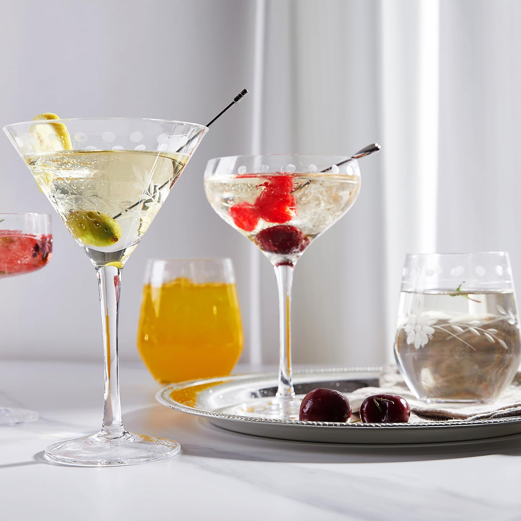 9.6 oz Martini Glasses Set of 4 C48364