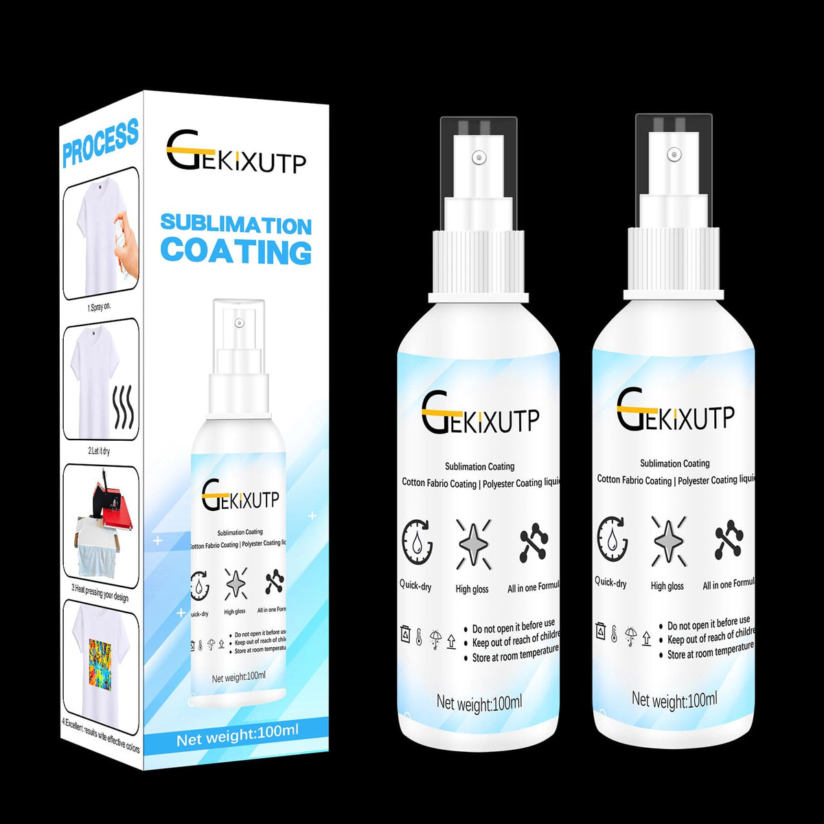 100ml Sublimation Spray for Cotton T-Shirts S34945