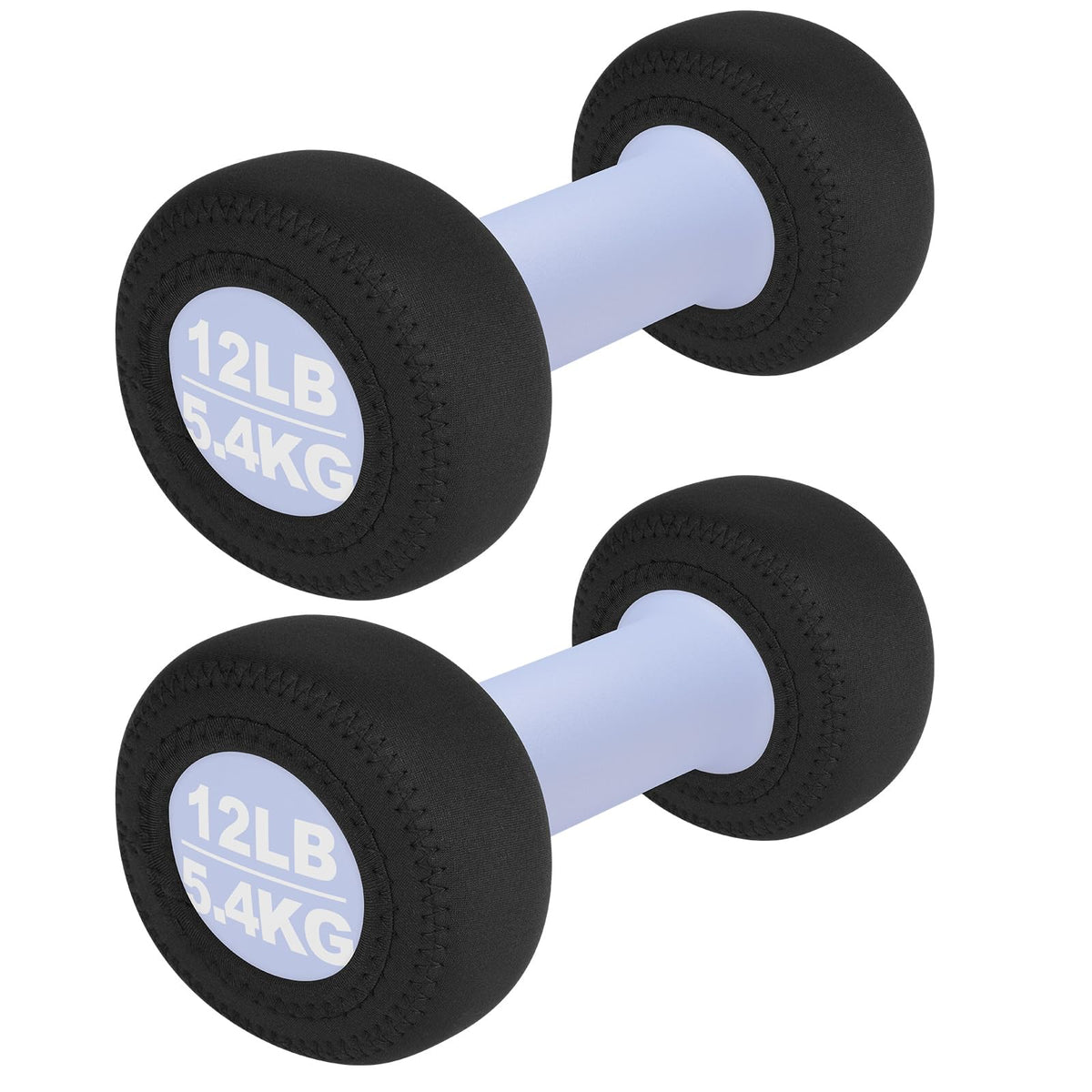 4 Pcs Neoprene Dumbbell Head Ends Protector Cover E179