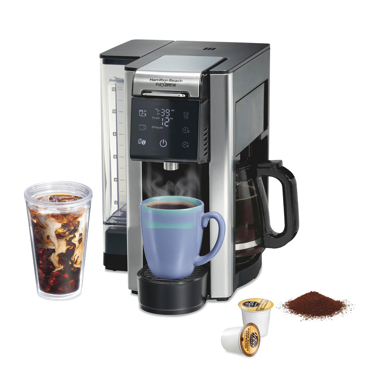 5-in-1 Drip & Single Serve Coffee Maker S135