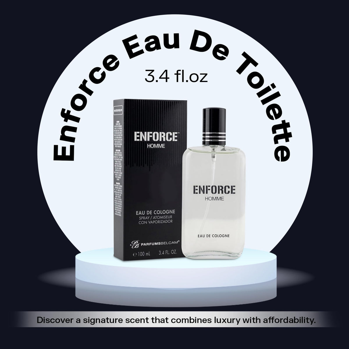 Eau de Toilette Spray Woody Sandalwood Citrus Musk 3.4 Fl Oz Y186660