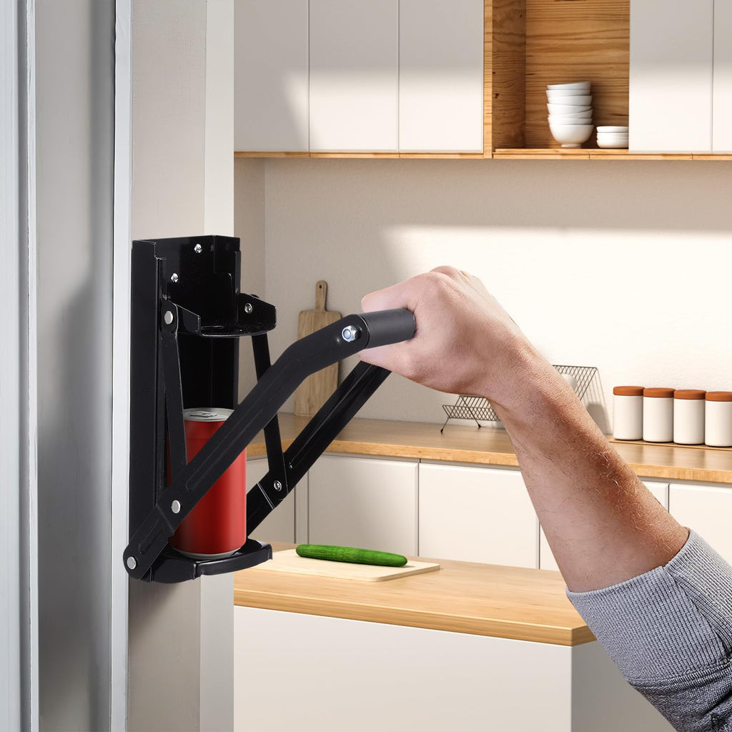 Wall Mounted Can Crusher with Bottle Opener D946589