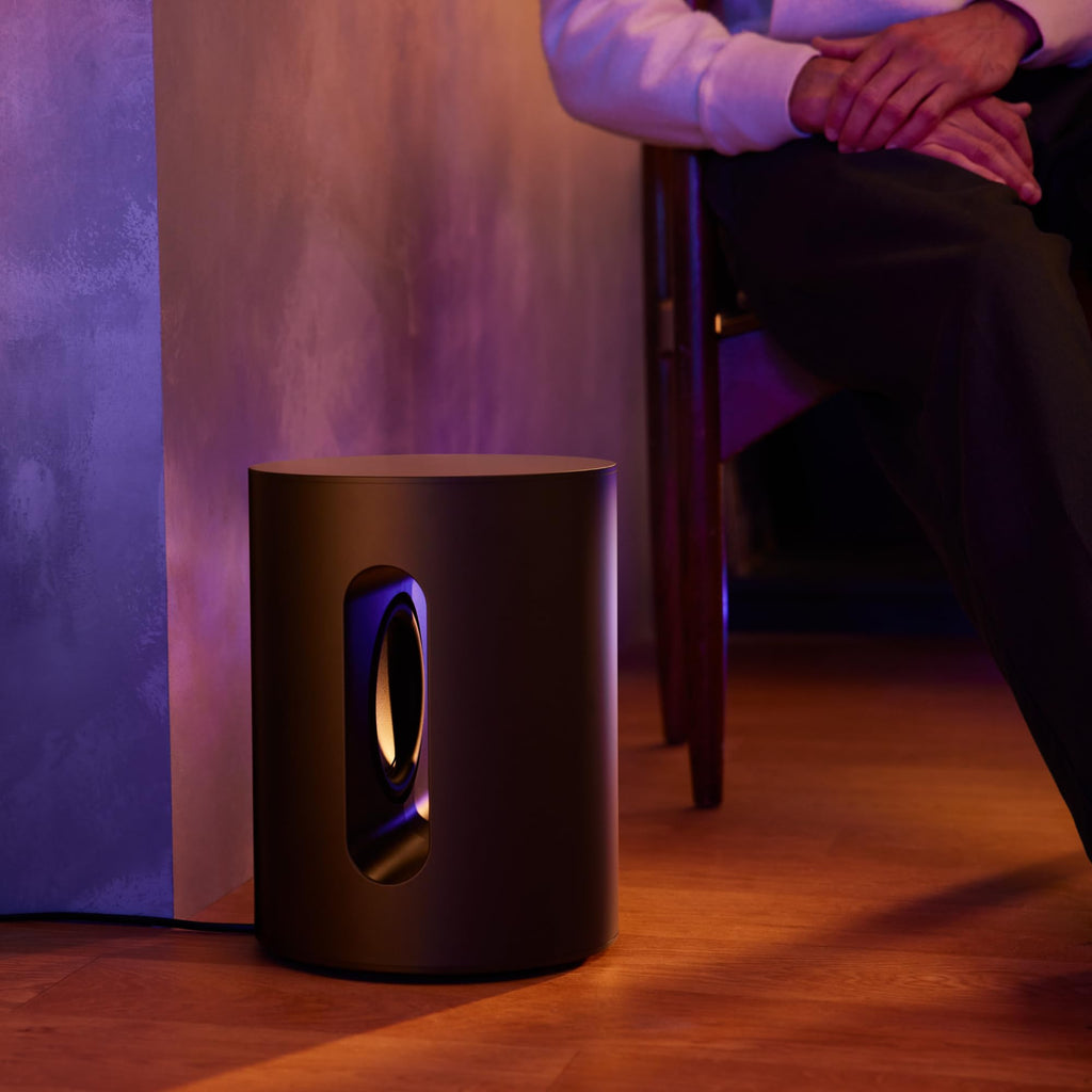 Black Compact Wireless Subwoofer F2413