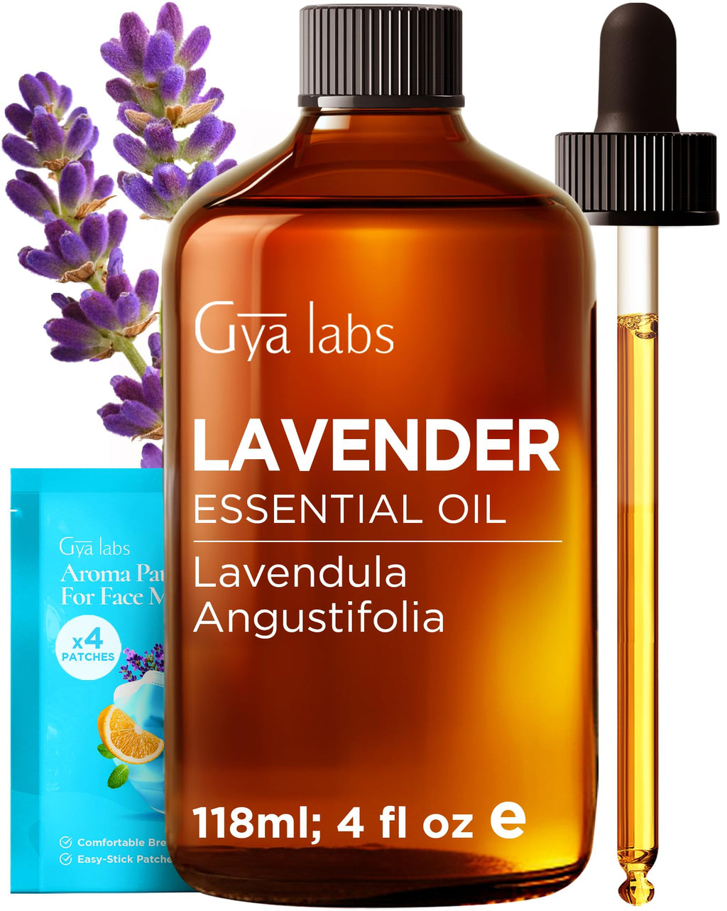 Frankincense & Lavender Essential Oil Set 2x4 Fl Oz O396362