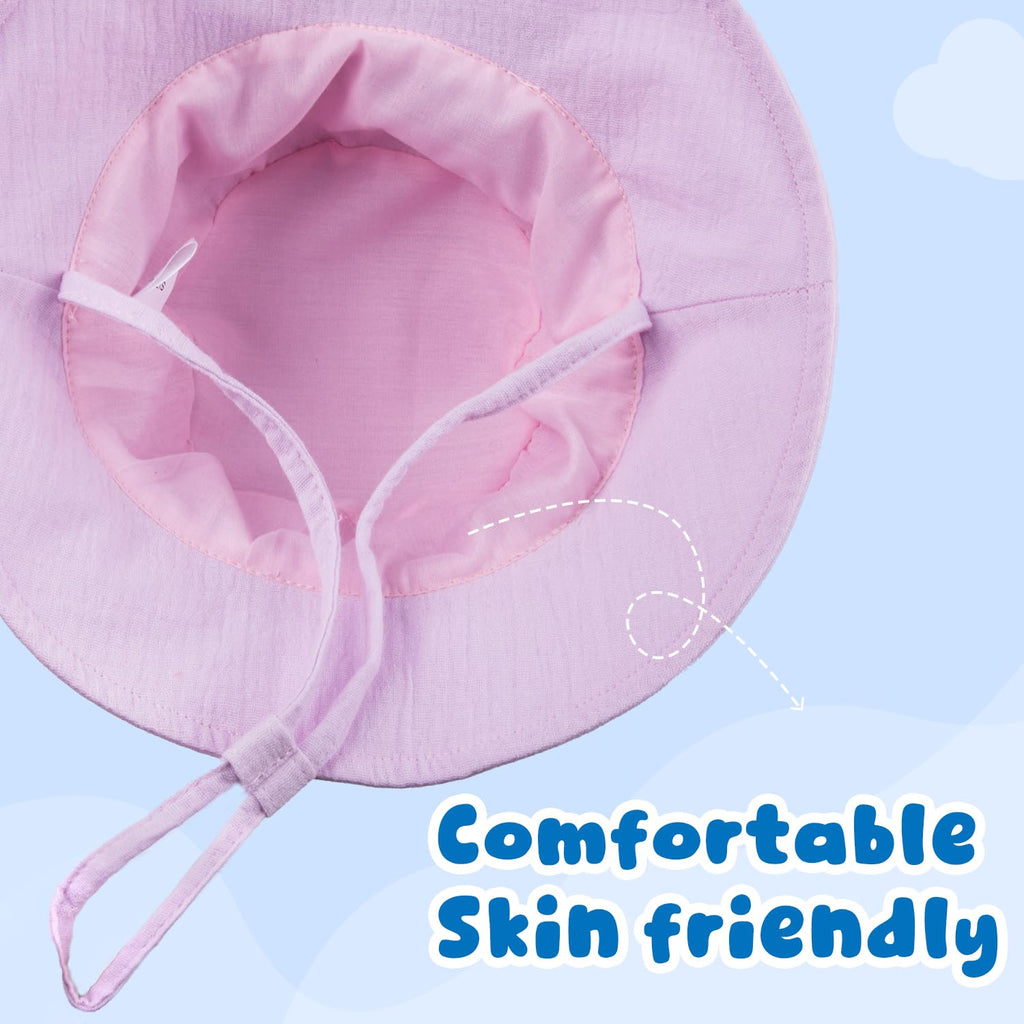 Muslin Baby Sun Hat Bucket Hats Y954