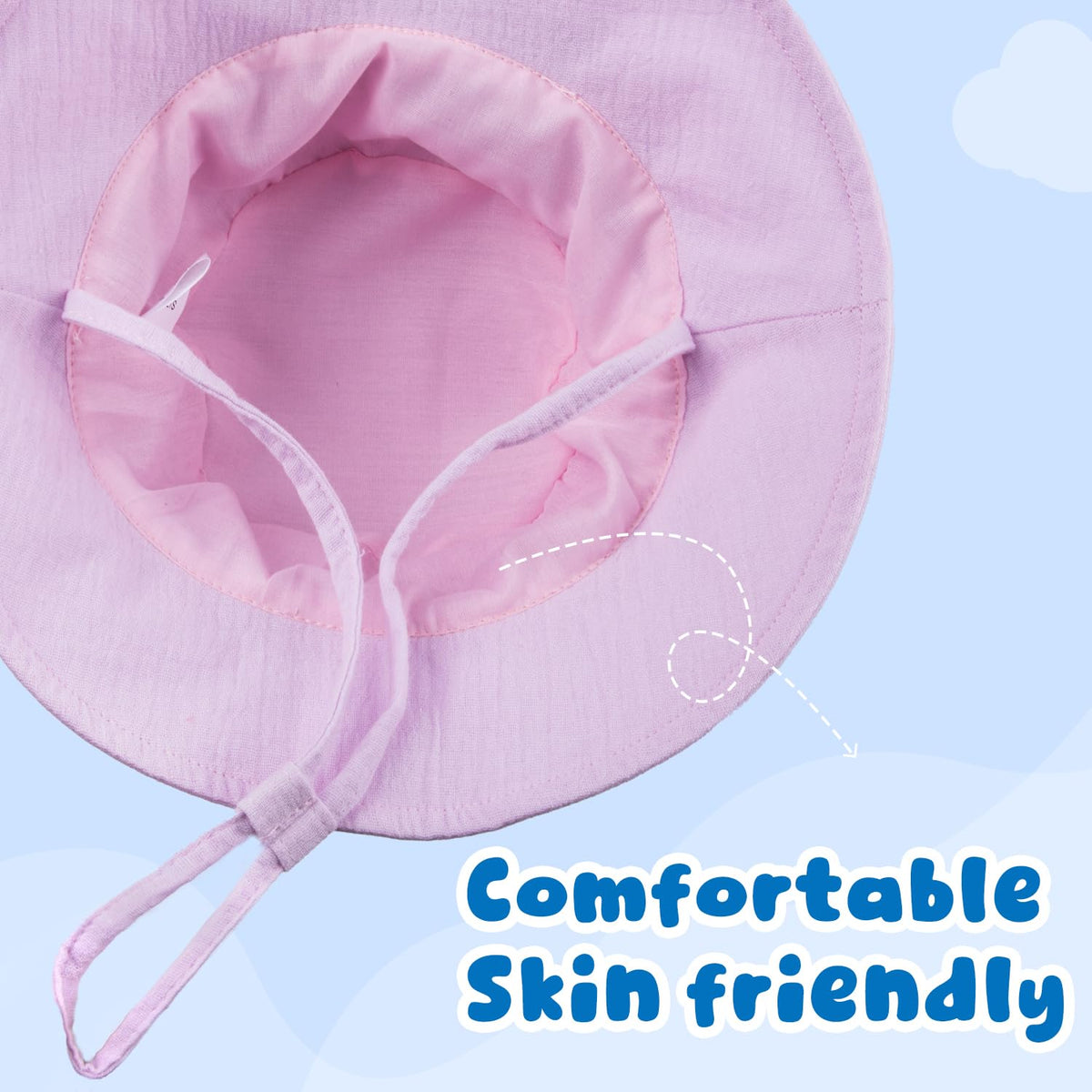Muslin Baby Sun Hat Bucket Hats Y954