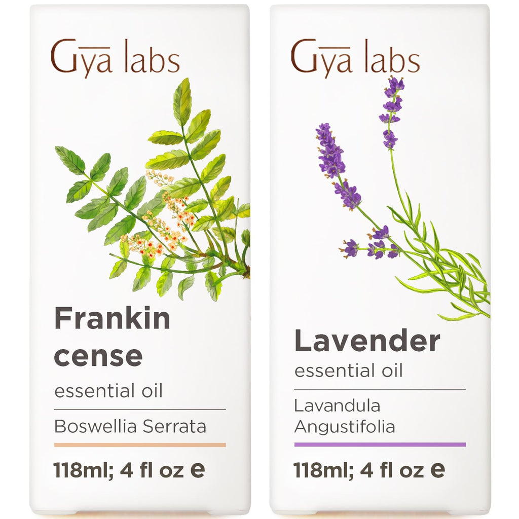 Frankincense & Lavender Essential Oil Set 2x4 Fl Oz O396362