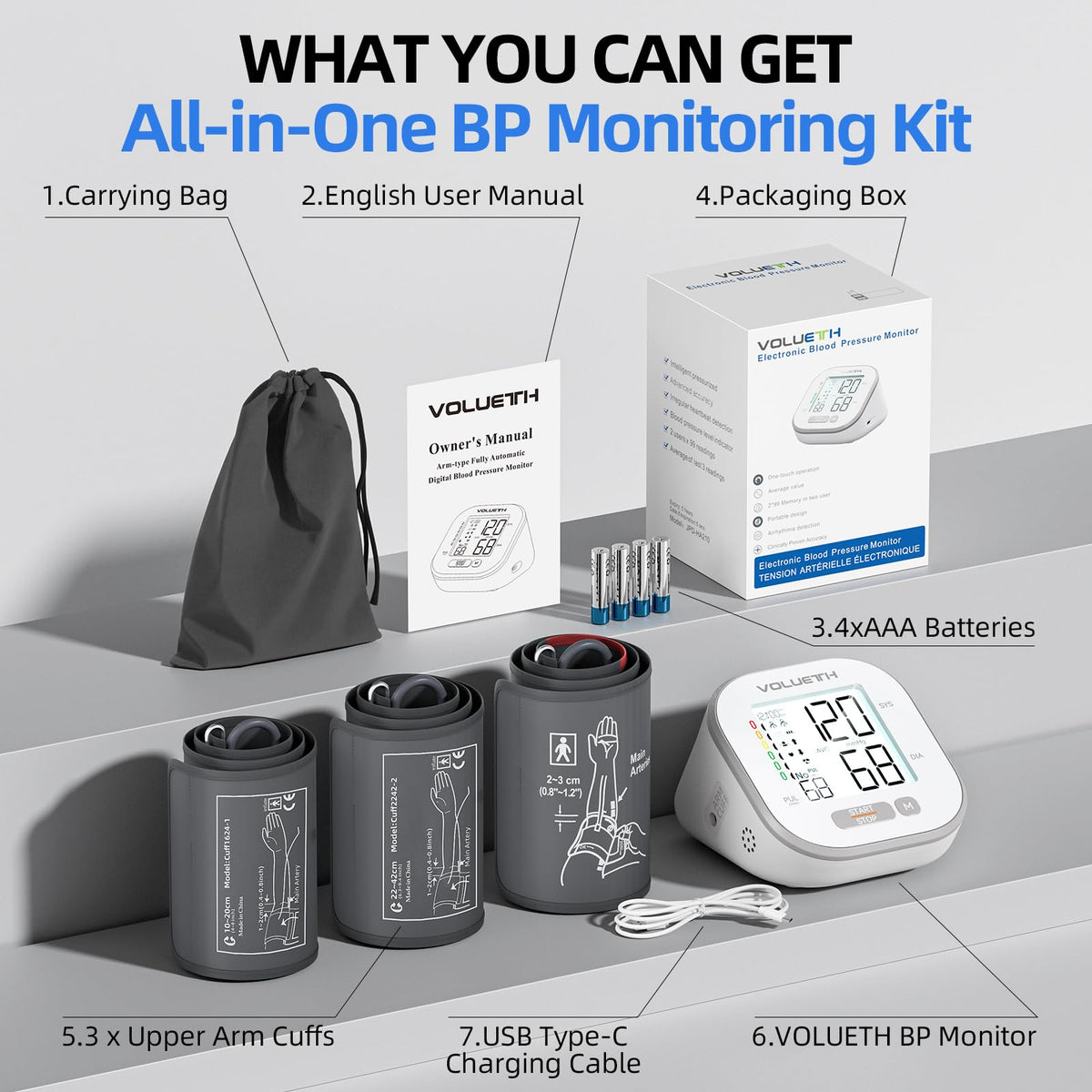 Pediatric Blood Pressure Cuff E7356