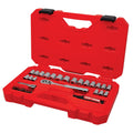 33 Piece 3/8 Inch Drive SAE/Metric Mechanics Tool Set M9983