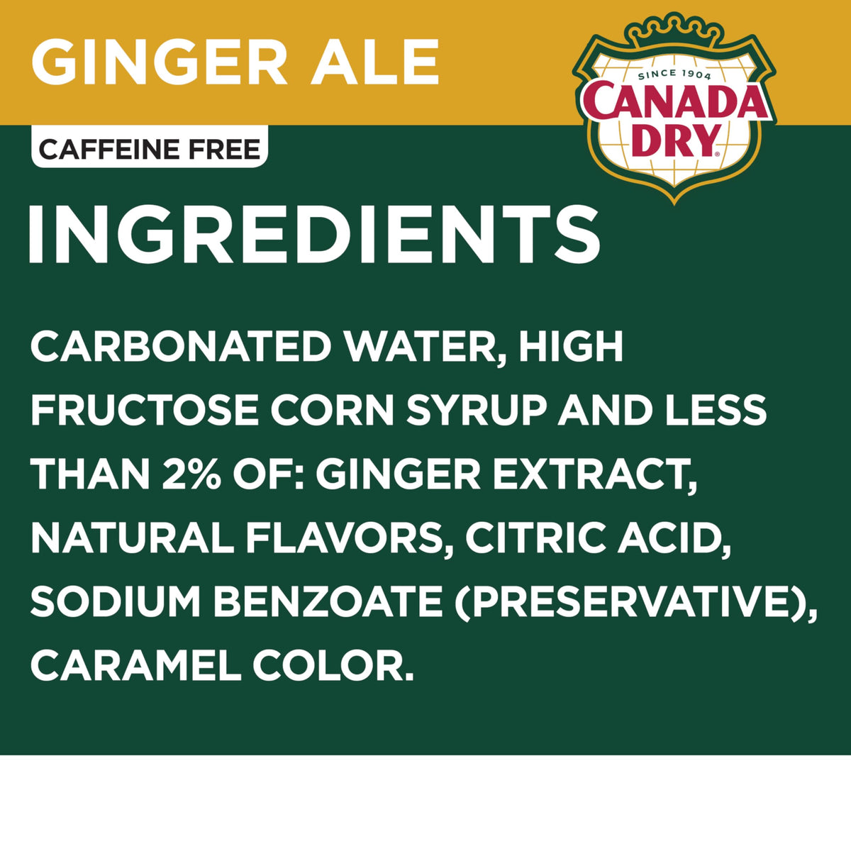 Ginger Ale Soda 12 fl oz 12 pack X12659