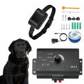 Electronic Dog Fence, In-ground/Aboveground Pet Containment System, Waterproof Training Collar P104