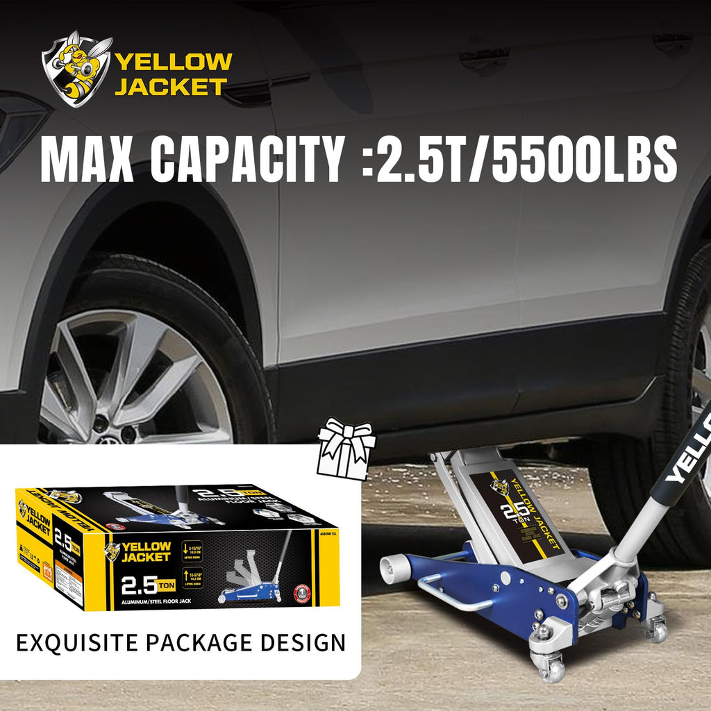 2.5 Ton Aluminum and Steel Floor Jack V21161