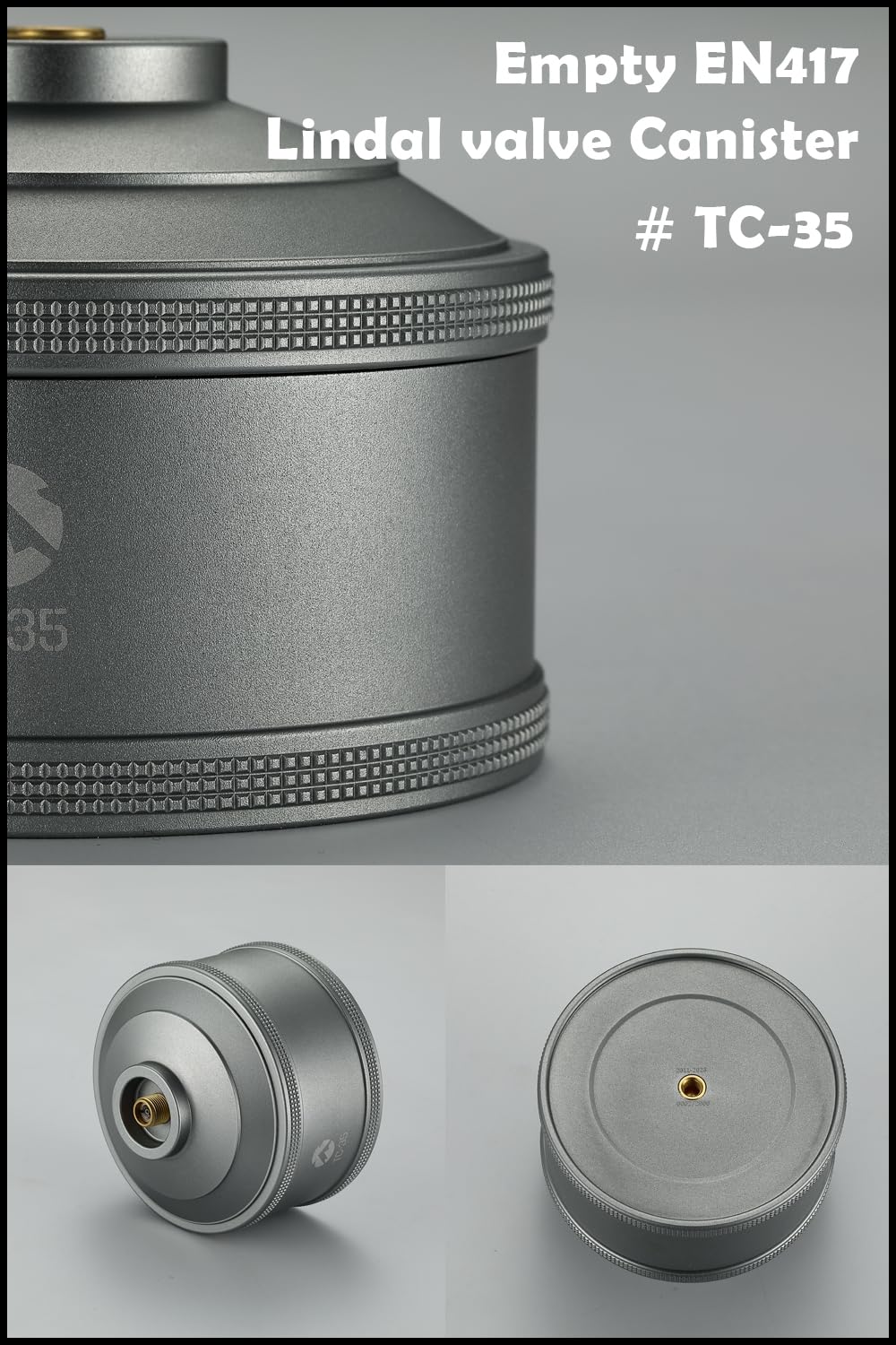 Empty Refillable Gas Canister 110g R159
