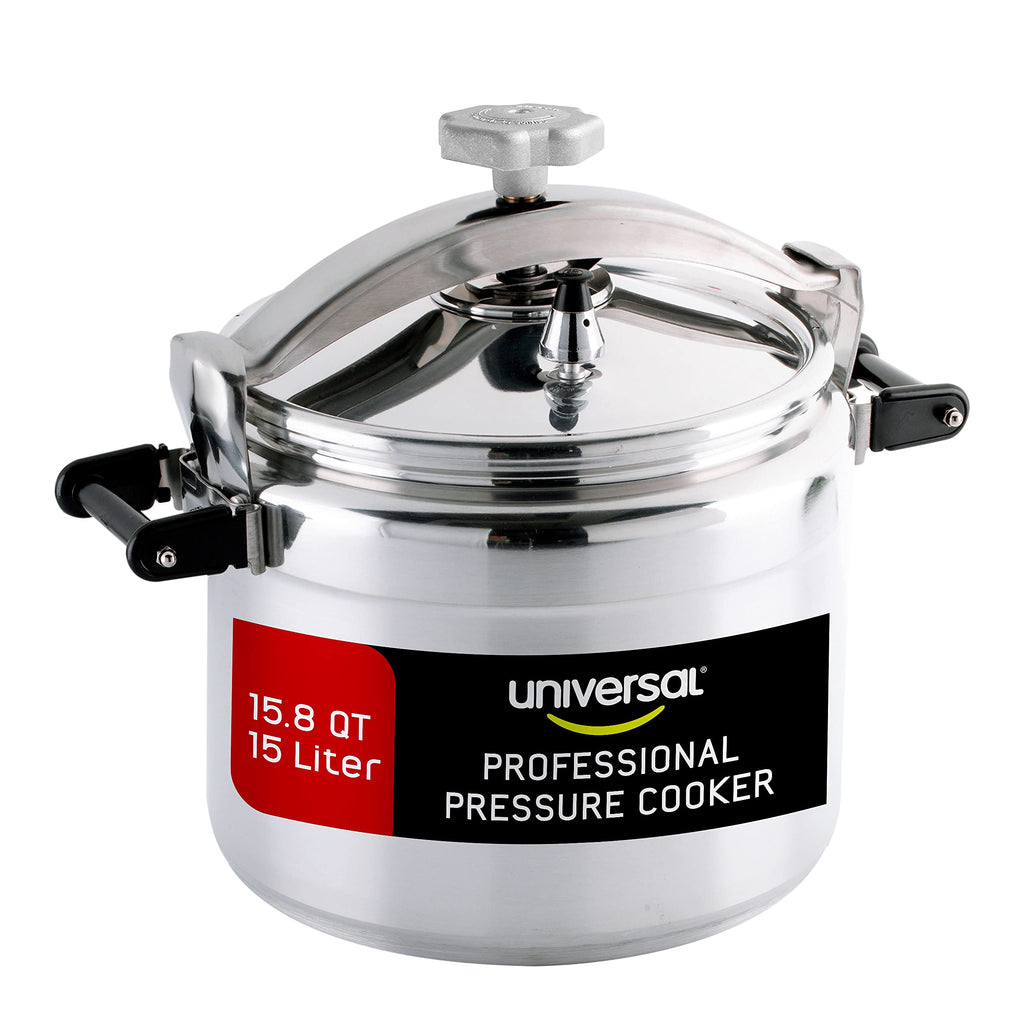 15.8-Quart Aluminum Pressure Cooker Y726