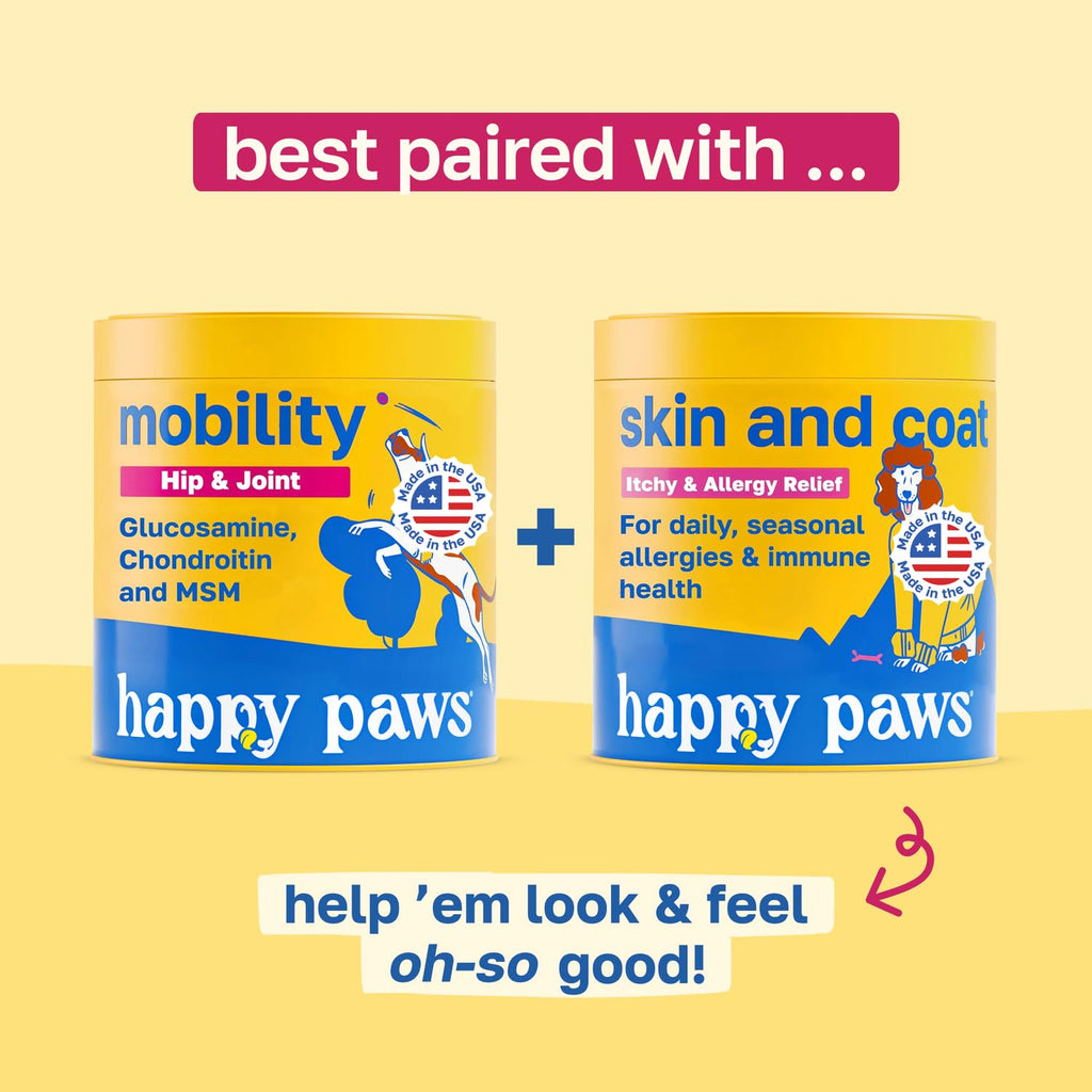 Hip and Joint Supplement for Dogs, 200 Soft Chews U7457