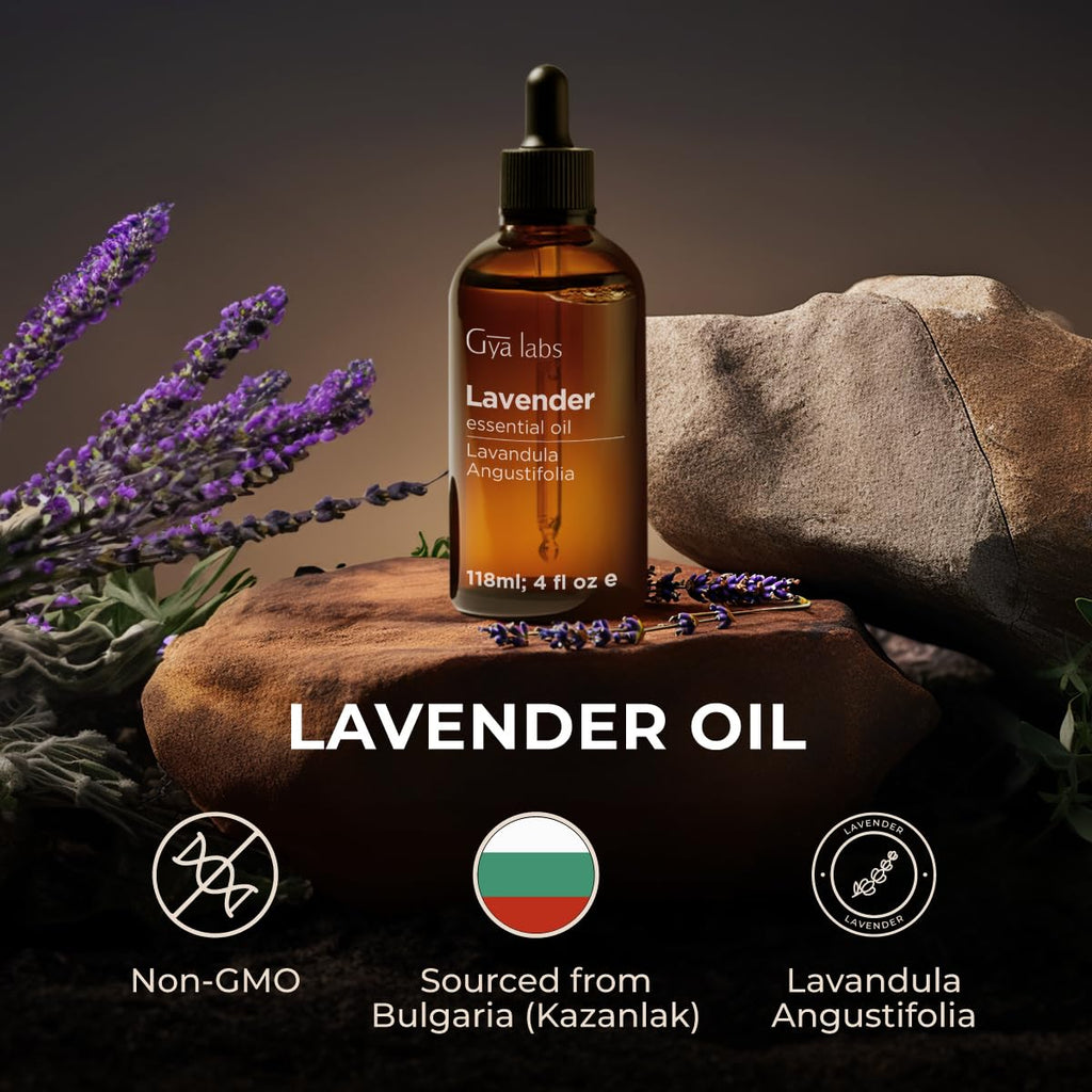 Frankincense & Lavender Essential Oil Set 2x4 Fl Oz O396362