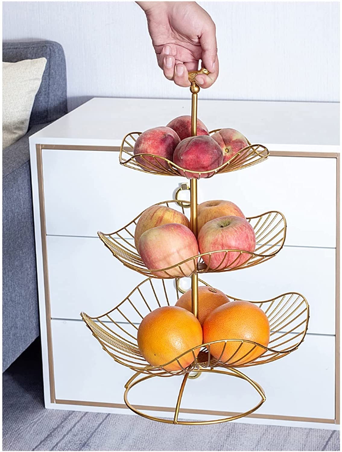 3 Tier Fruit Basket Q837