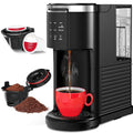 Single Serve Coffee Maker, 2 in 1 Capsule & Ground Coffee Brewer, 40 Oz Removable Water Tank C4939