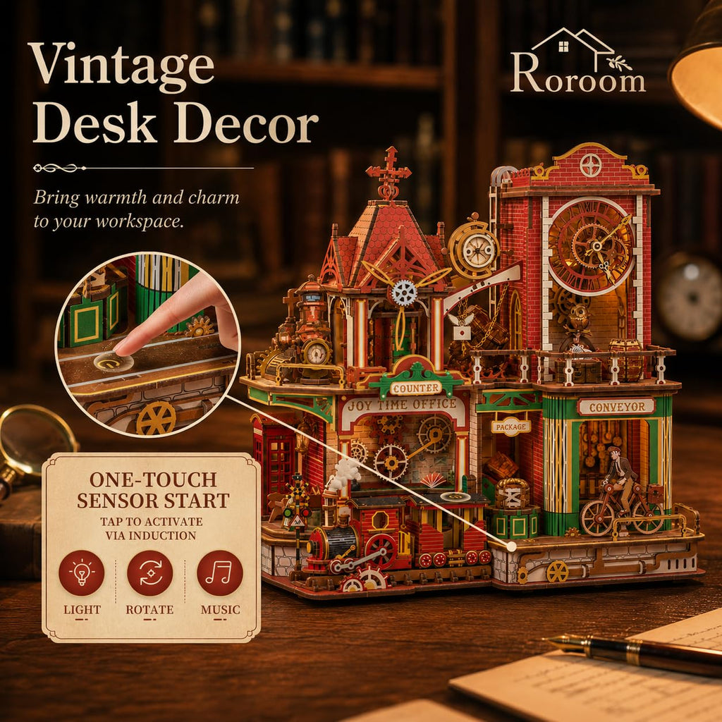 3D Wooden Puzzle 742pcs Wood Building Kit V7525