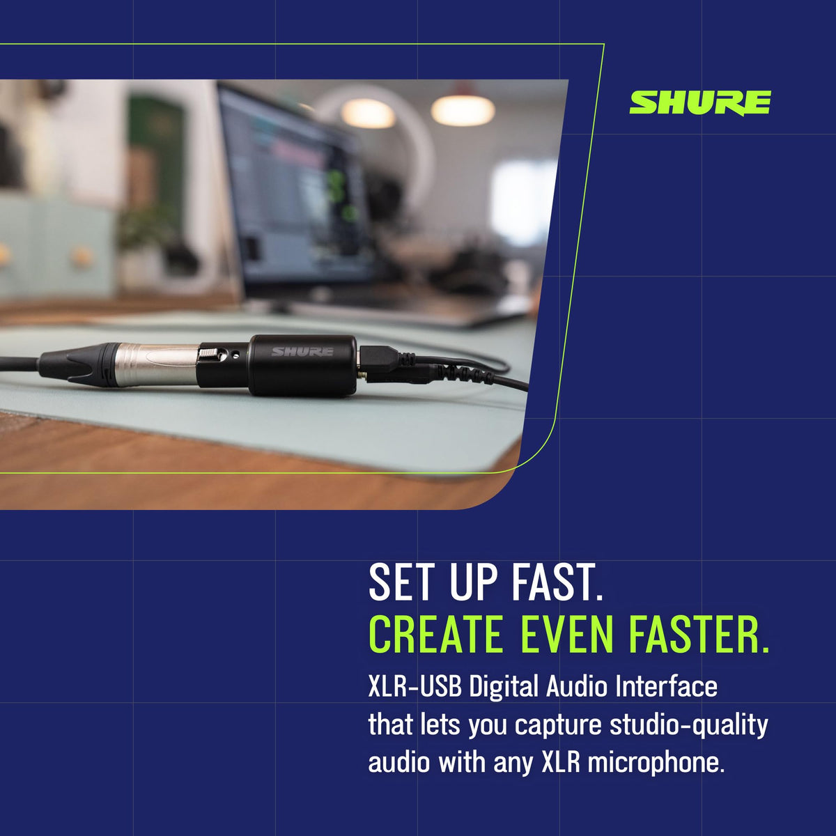 XLR-to-USB-C Audio Interface V46727