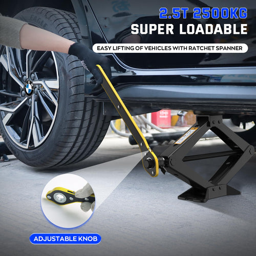 2.5 Ton Scissor Jack Kit with Jack Pad L550640