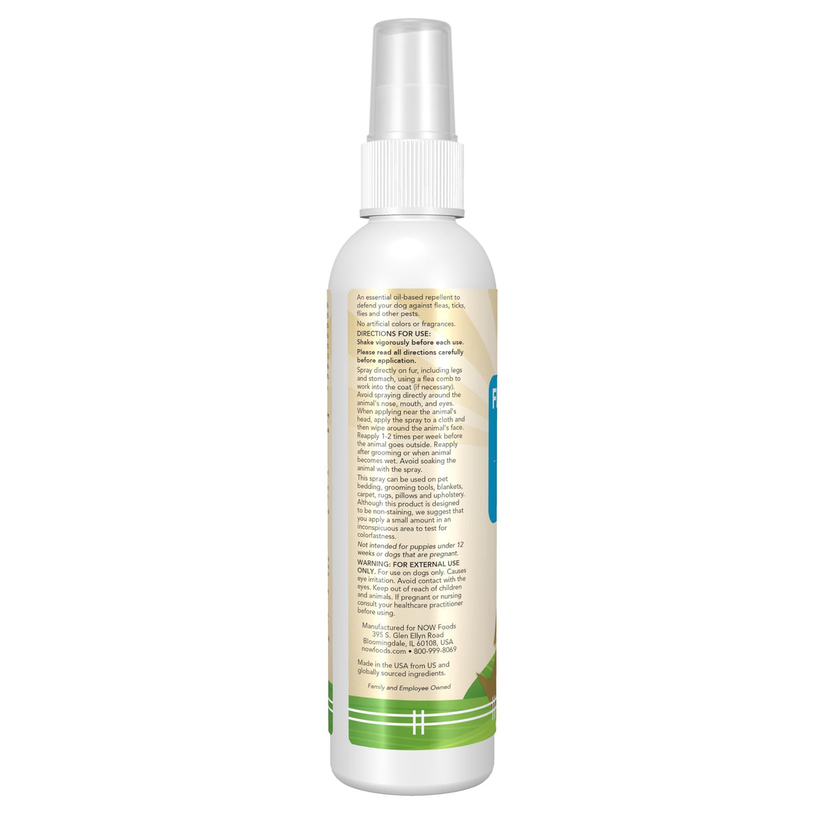 Flea and Tick Spray for Dogs 8-Ounce H861