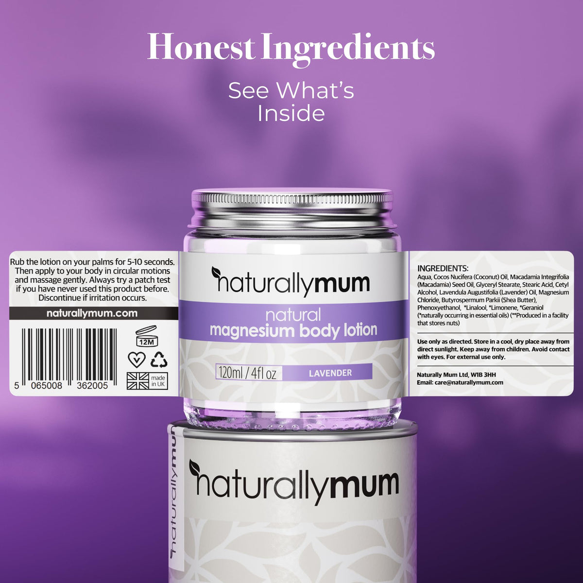Lavender Magnesium Body Lotion Bundle 2 x 4 fl oz R4118