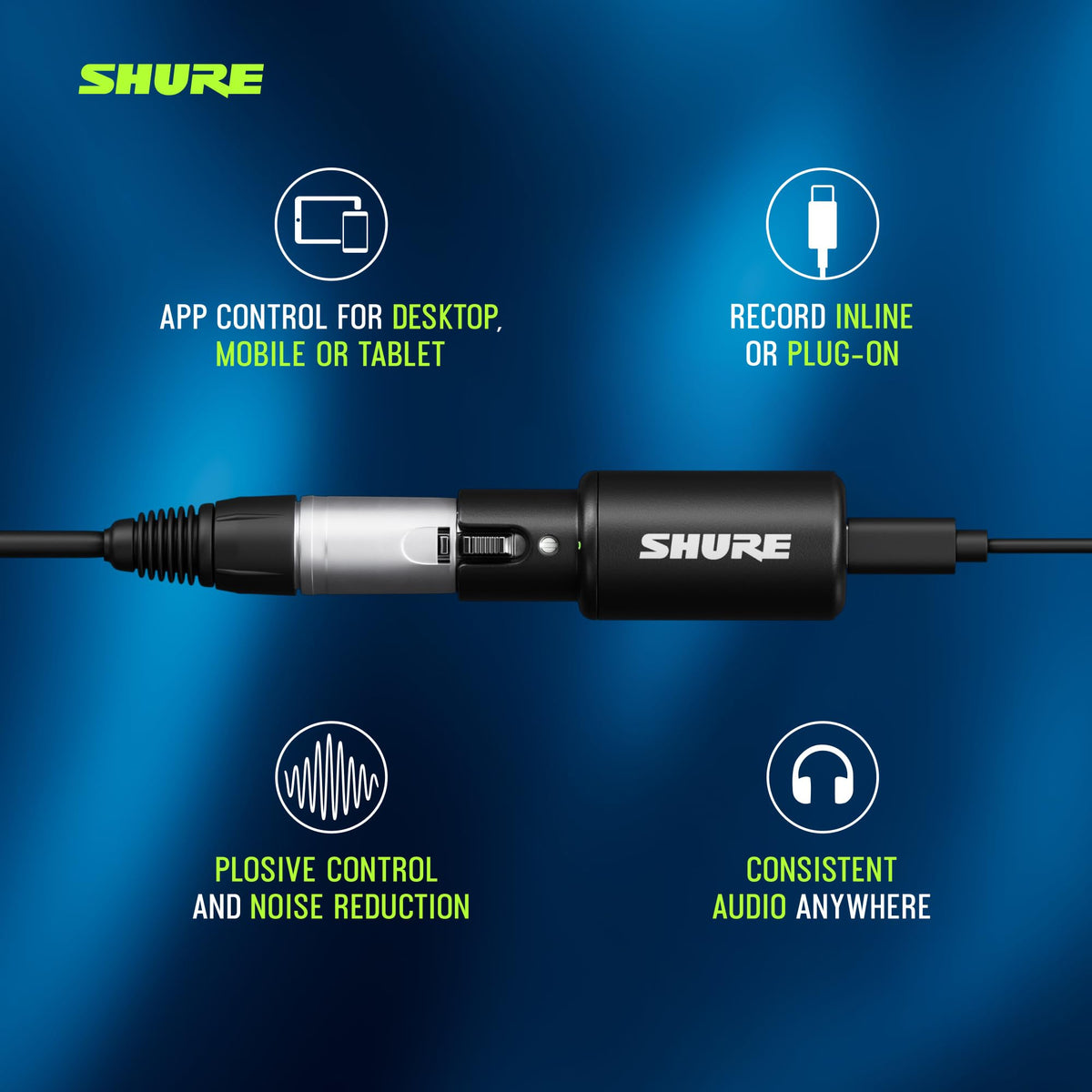 XLR-to-USB-C Audio Interface V46727