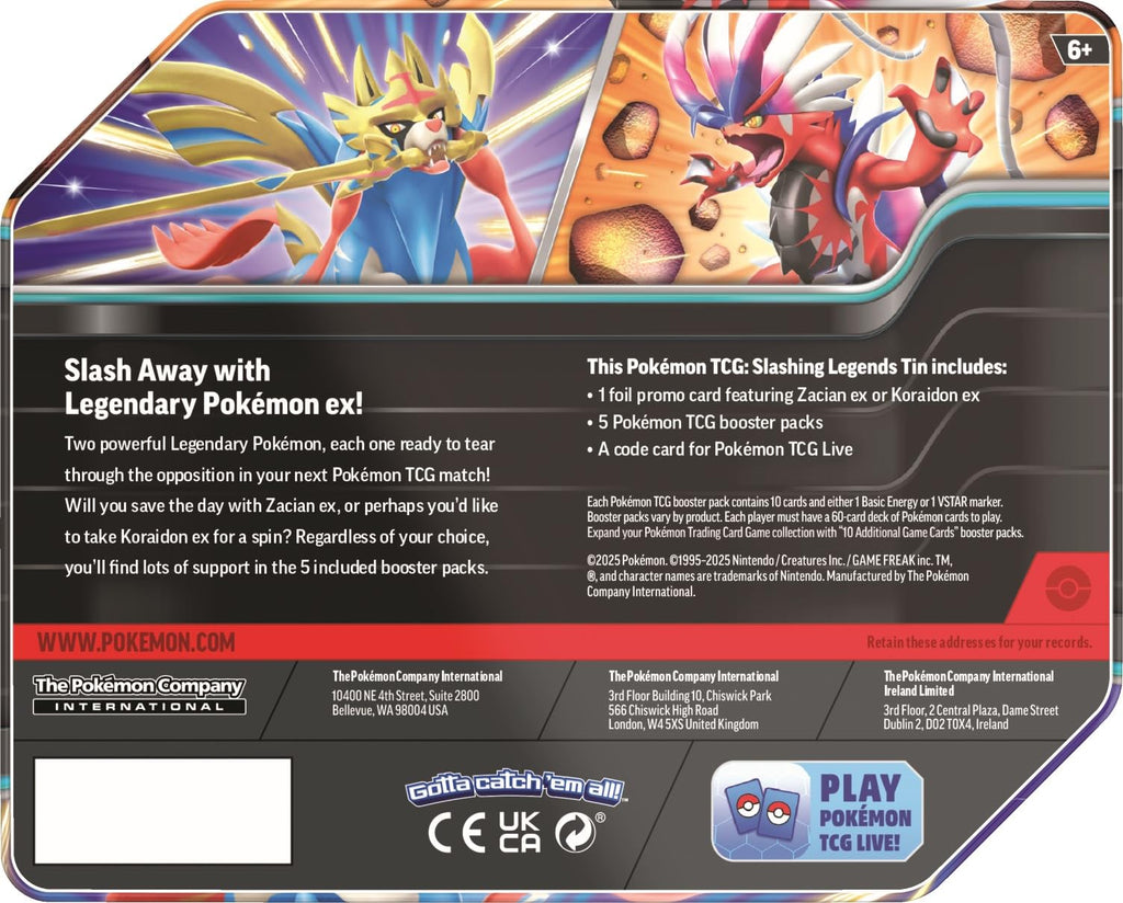 Pokémon TCG Tin W70128