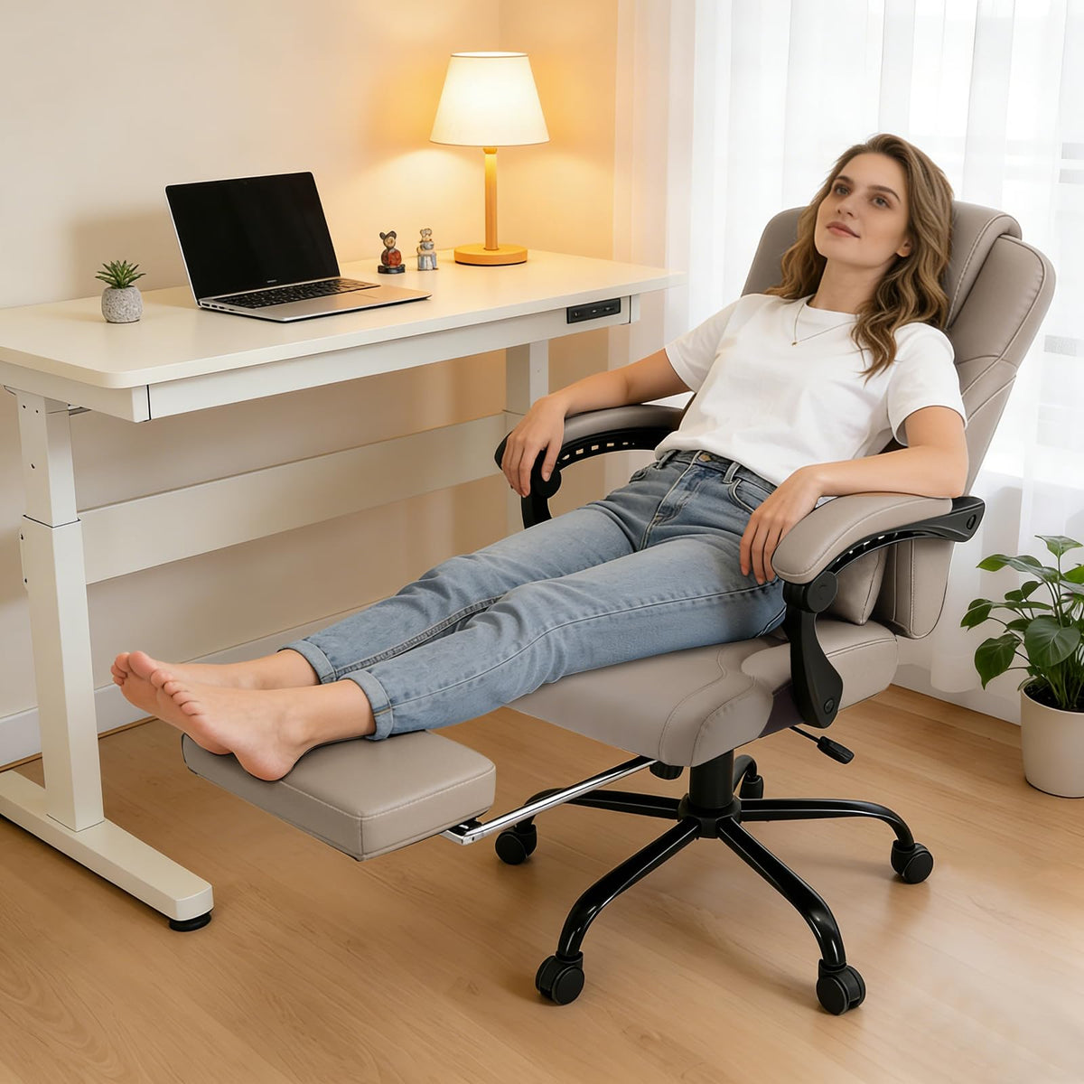 3D Kneading Massage Plus Size Office Chair Z60677