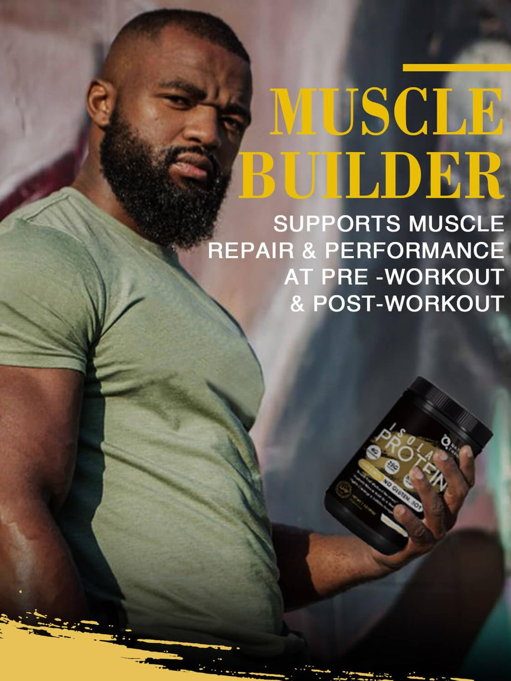 Unflavored Whey & Pea Protein Powder Y14505