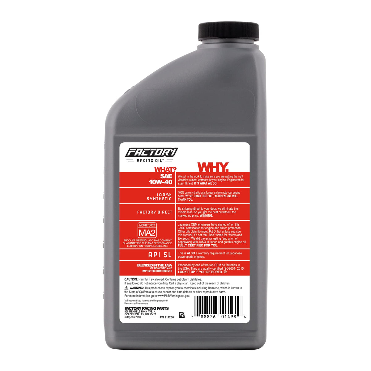 Oil Change Kit compatible with Kawasaki KX450F/SR/X Q779