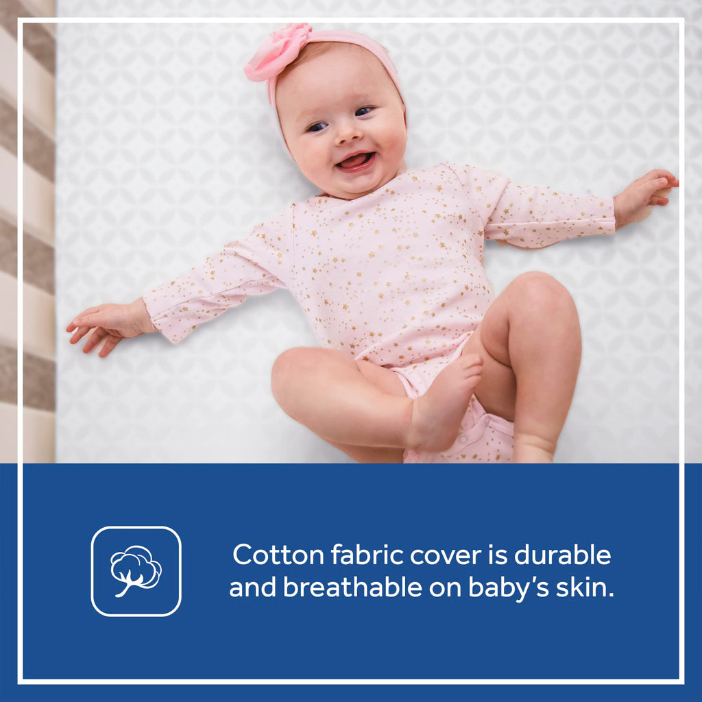 2 Stage Waterproof Crib Mattress D911614