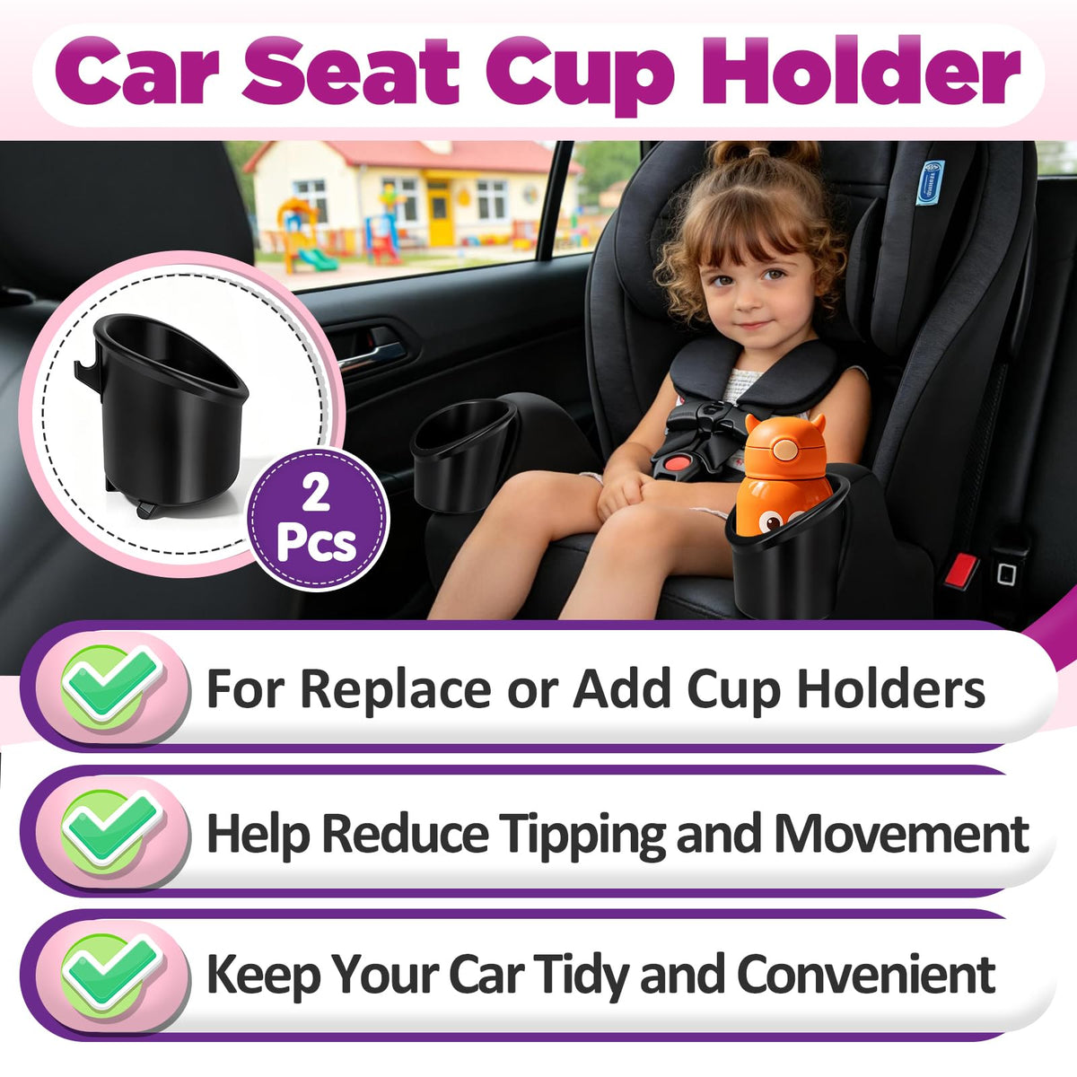 2 Pcs Cup Holder E28313