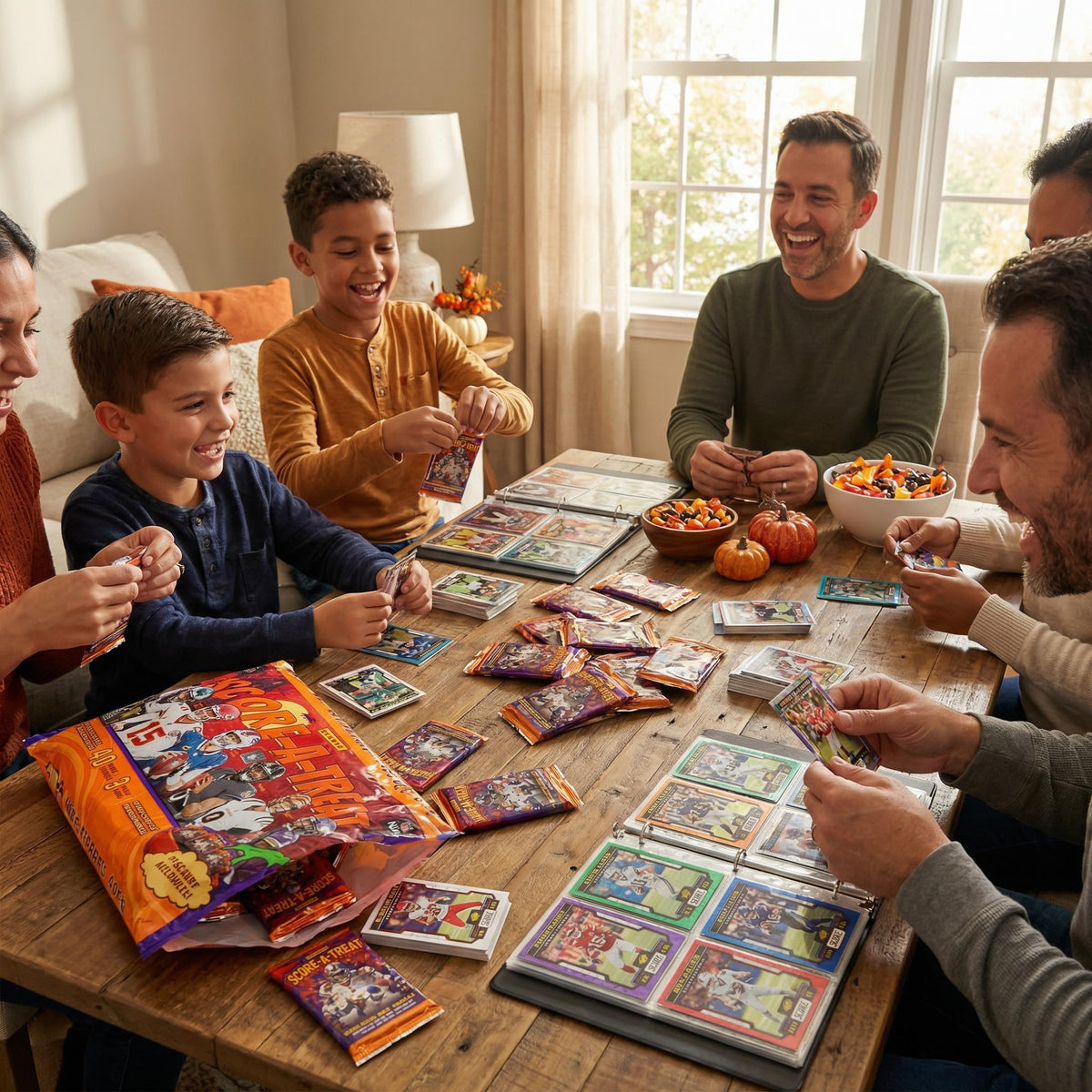Halloween 2025 Football Trading Cards B1345