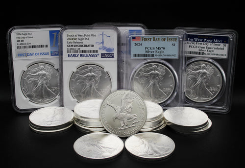 1 oz American Silver Eagle Coin MS-70 D18589