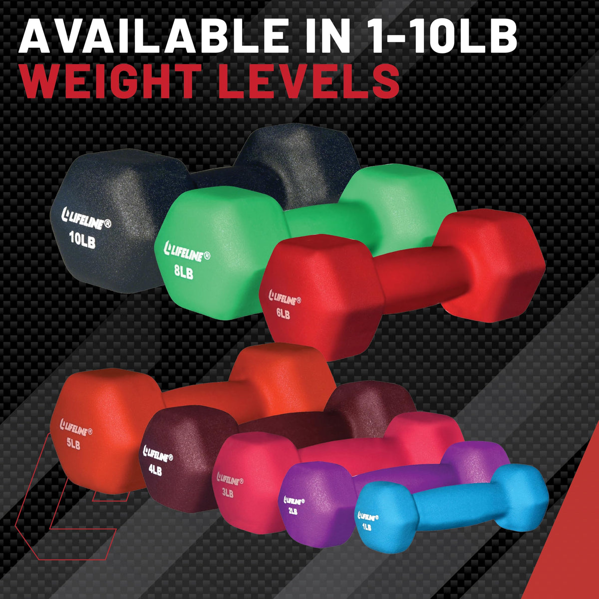 Neoprene Dumbbell Weights Y637761