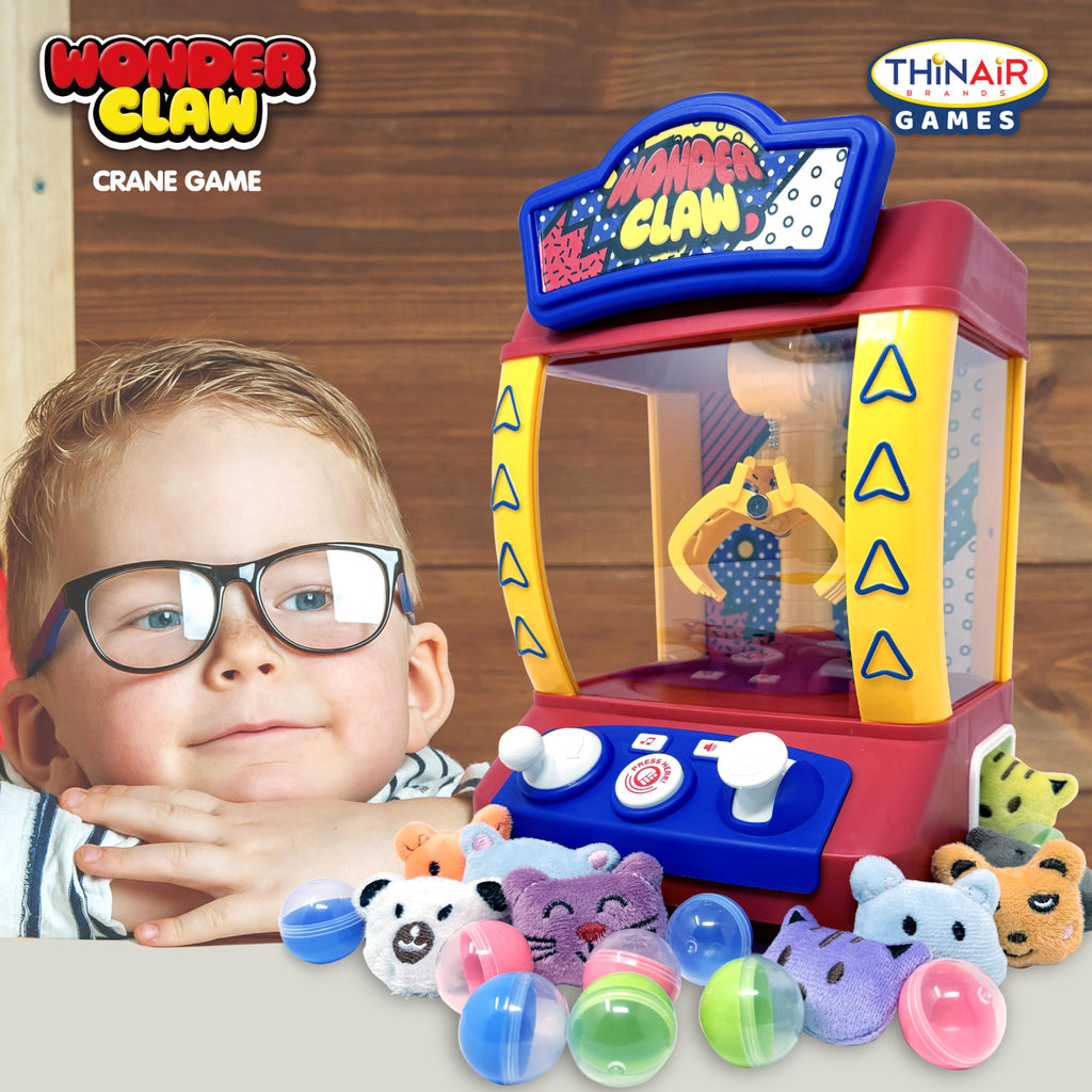 Claw Machine Crane Game with 9 Stuffed Animal Prizes and 9 Balls X880764