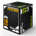 3-in-1 Soft-Padded Plyo Box with Wooden Core U4144