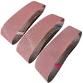 9 PCS 4" x 36" Aluminum Oxide Sander Belts 40 80 120 Grit A584