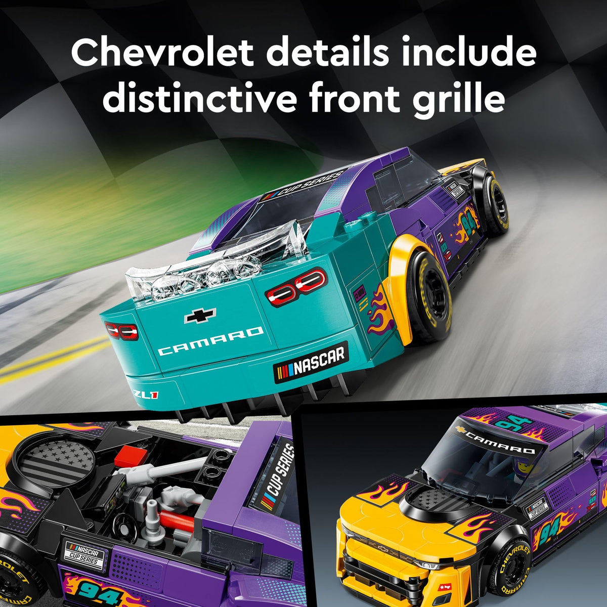 NASCAR Chevrolet Camaro ZL1 Racecar Building Set I298732