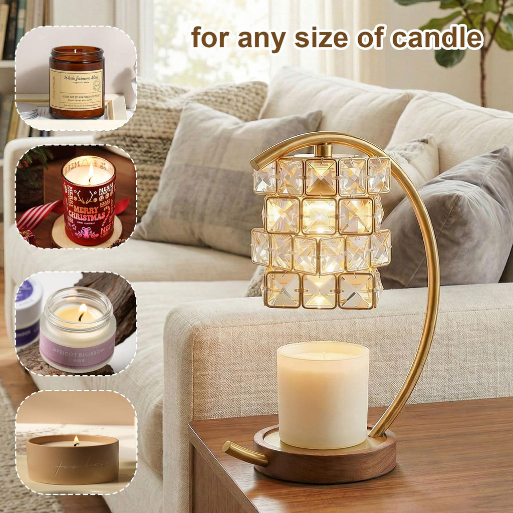Candle Warmer Lamp with Timer Dimmable Wax Warmer Q59166