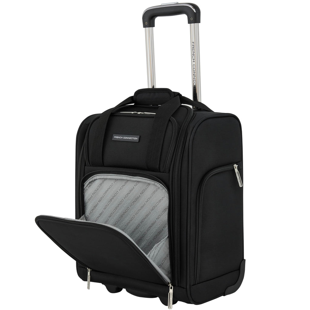 16" Underseat Carry-On Luggage with USB/USB-C Ports, Black B491481