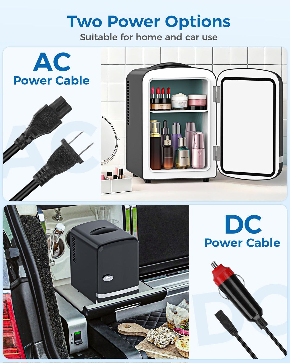 Black 4L Mini Fridge E7342