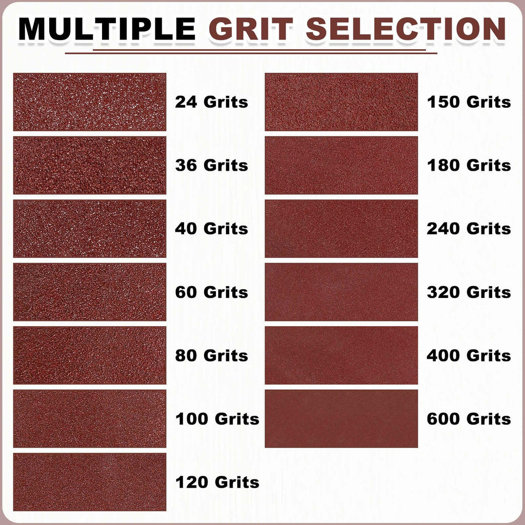 4 x 36 Inch 40 Grits Aluminum Oxide Sanding Belts O106