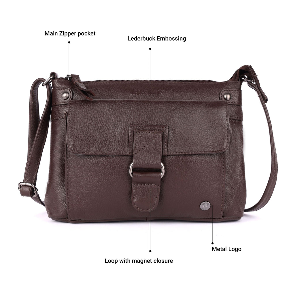 Small Soft Leather Crossbody Handbags F340