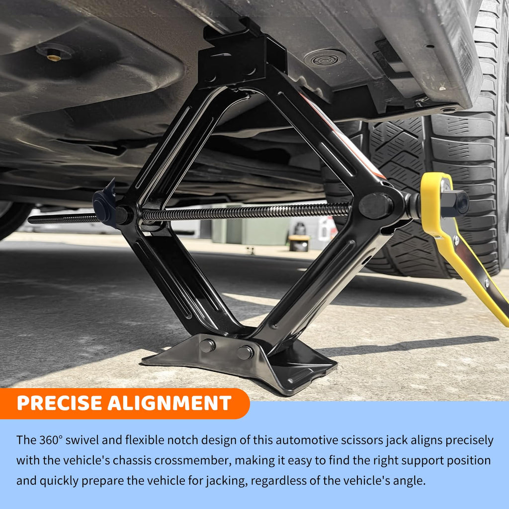 Heavy Duty Scissor Jacks Car Set H3175