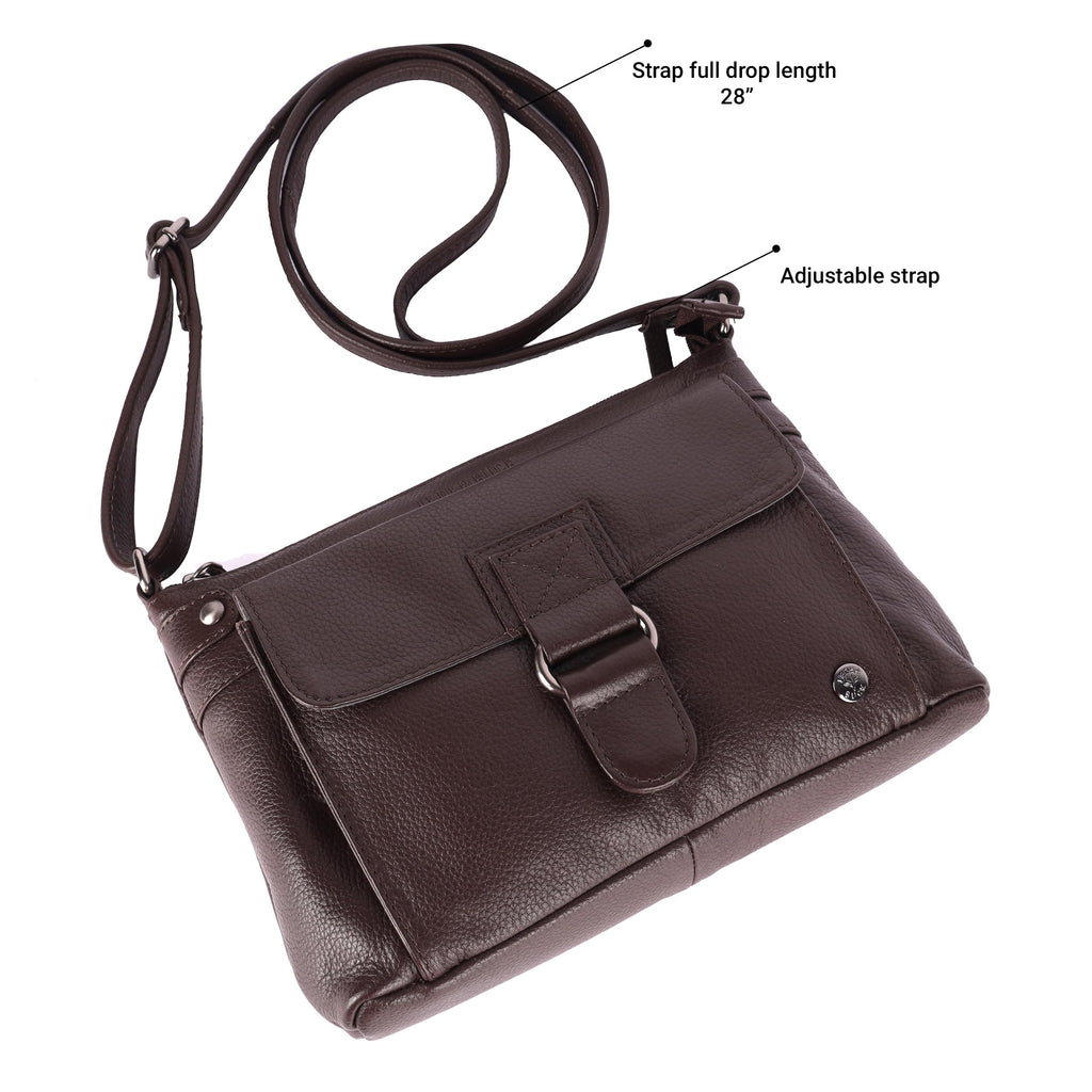 Small Soft Leather Crossbody Handbags F340